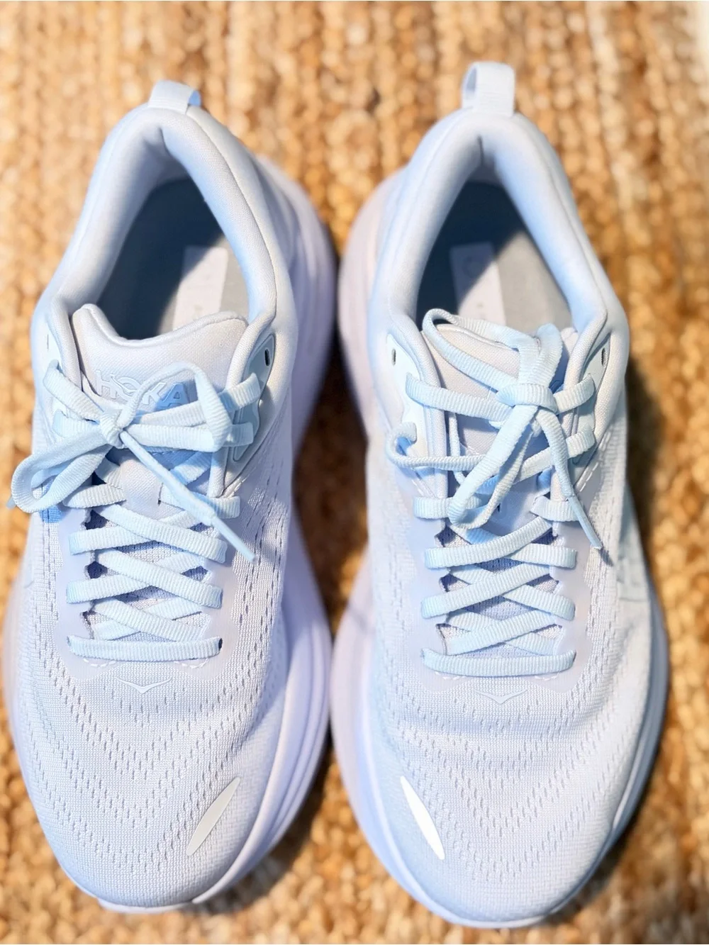 Hoka breathable mesh